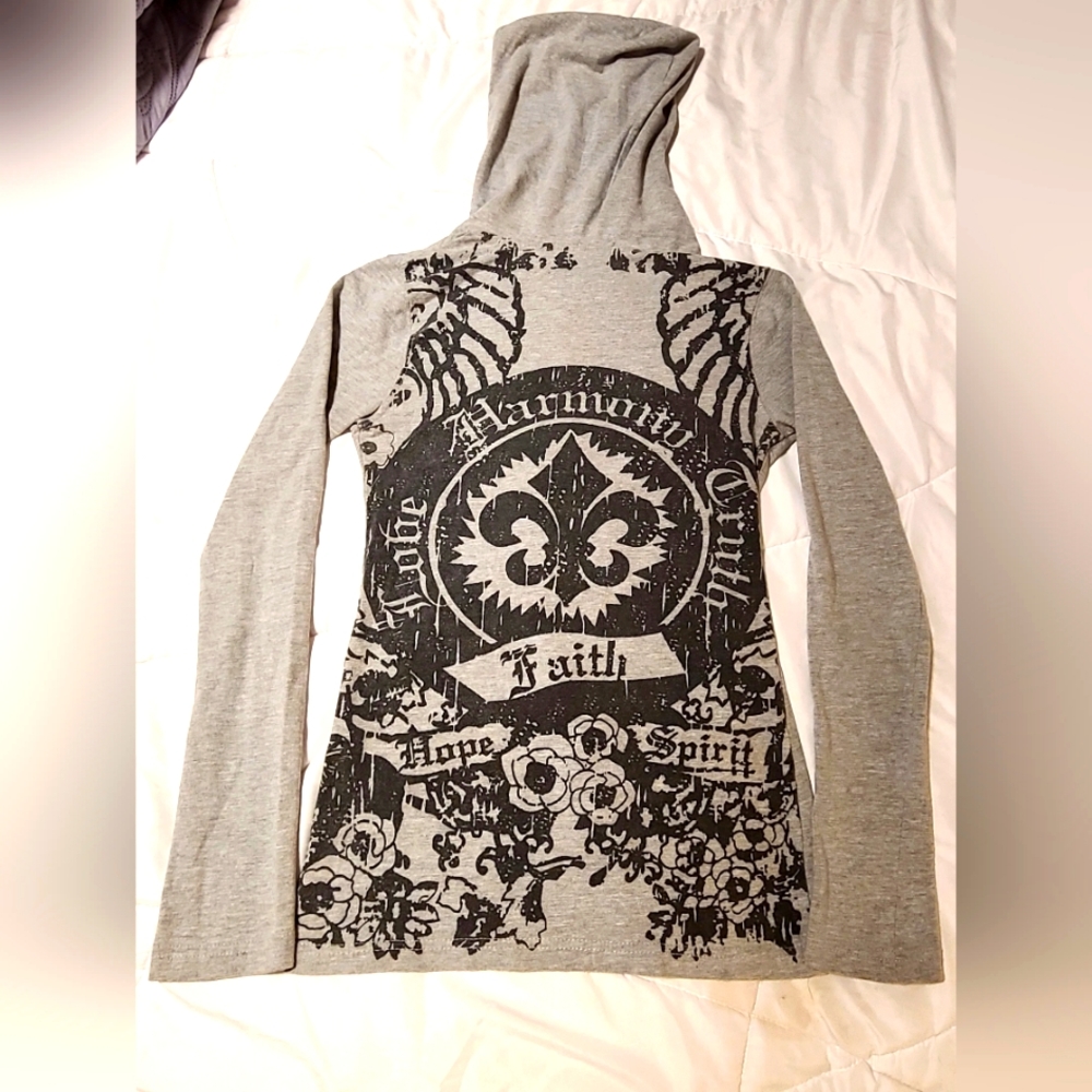 Womens hoodie long sleeve shirt